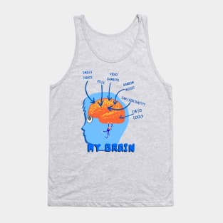 My Kid Brain for Boys Tank Top